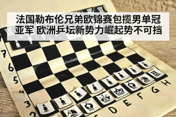 法国勒布伦兄弟欧锦赛包揽男单冠亚军 欧洲乒坛新势力崛起势不可挡
